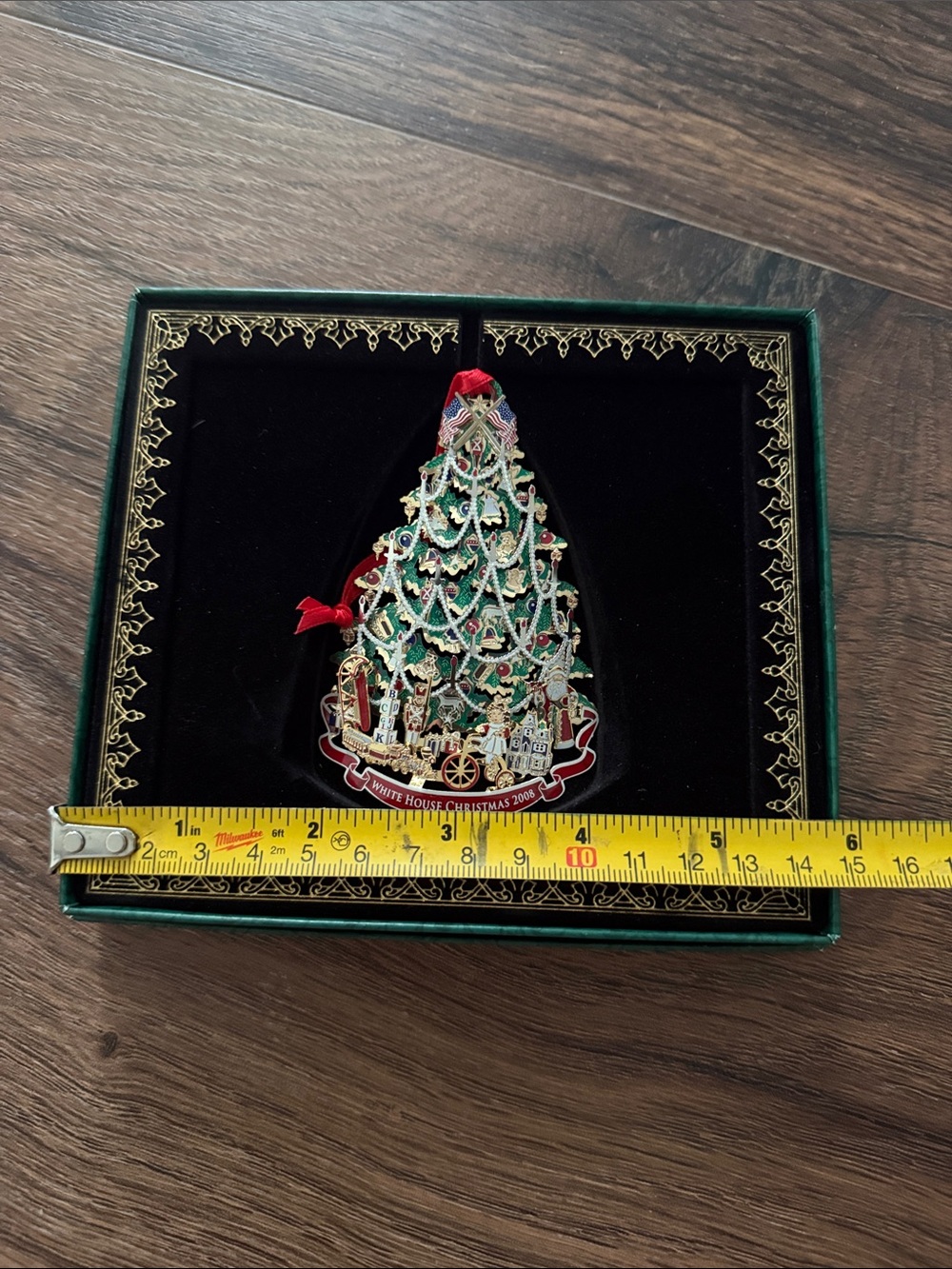 White House Historical Association Christmas Tree Ornament 2008 - Picture 3 of 8